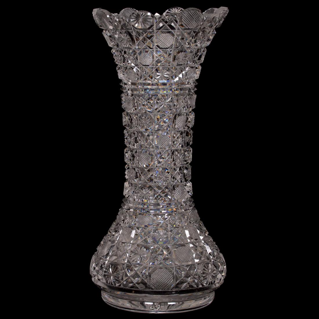 Vase, American Brilliant Cut Glass (1 of 4)