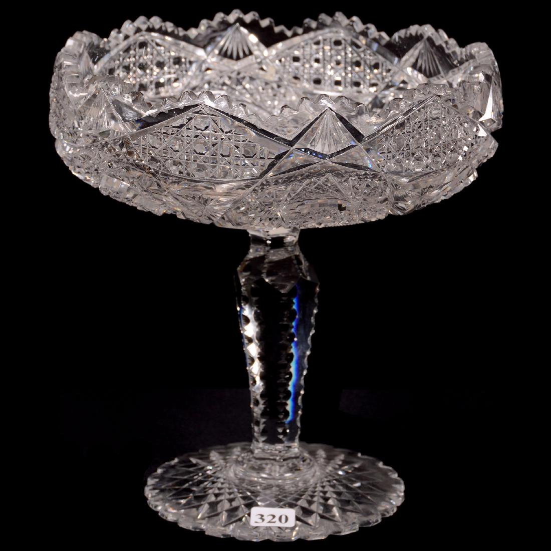 Compote, American Brilliant Cut Glass (1 of 6)