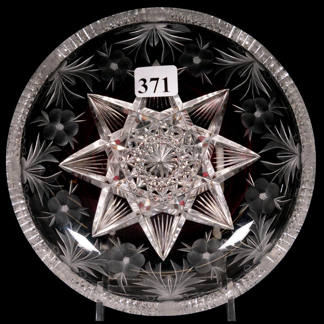 Dish, American Brilliant Cut Glass (1 of 4)