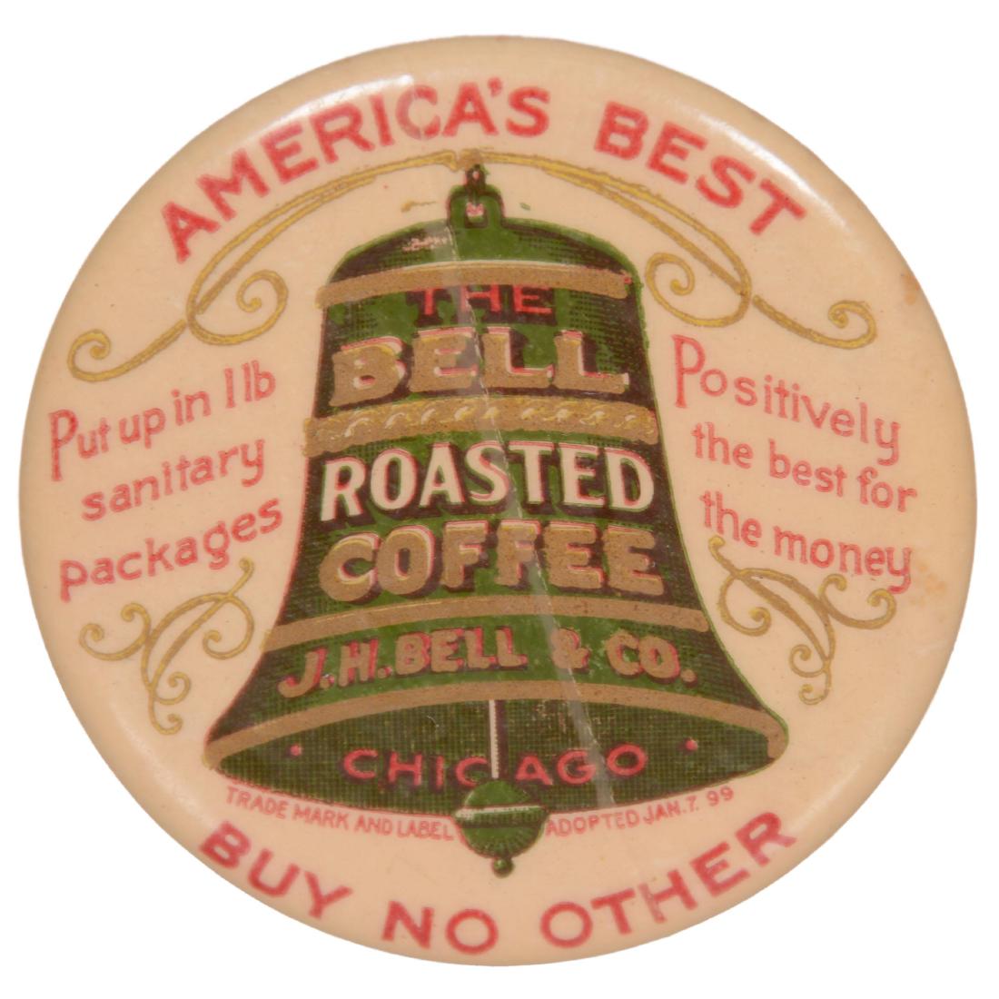 Original Round Advertising Pocket Mirror (1 of 2)
