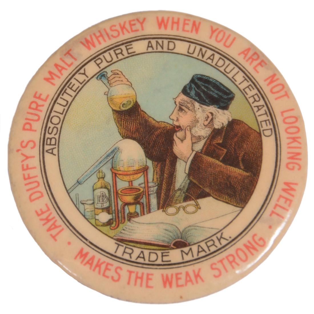Original Round Advertising Pocket Mirror (1 of 2)