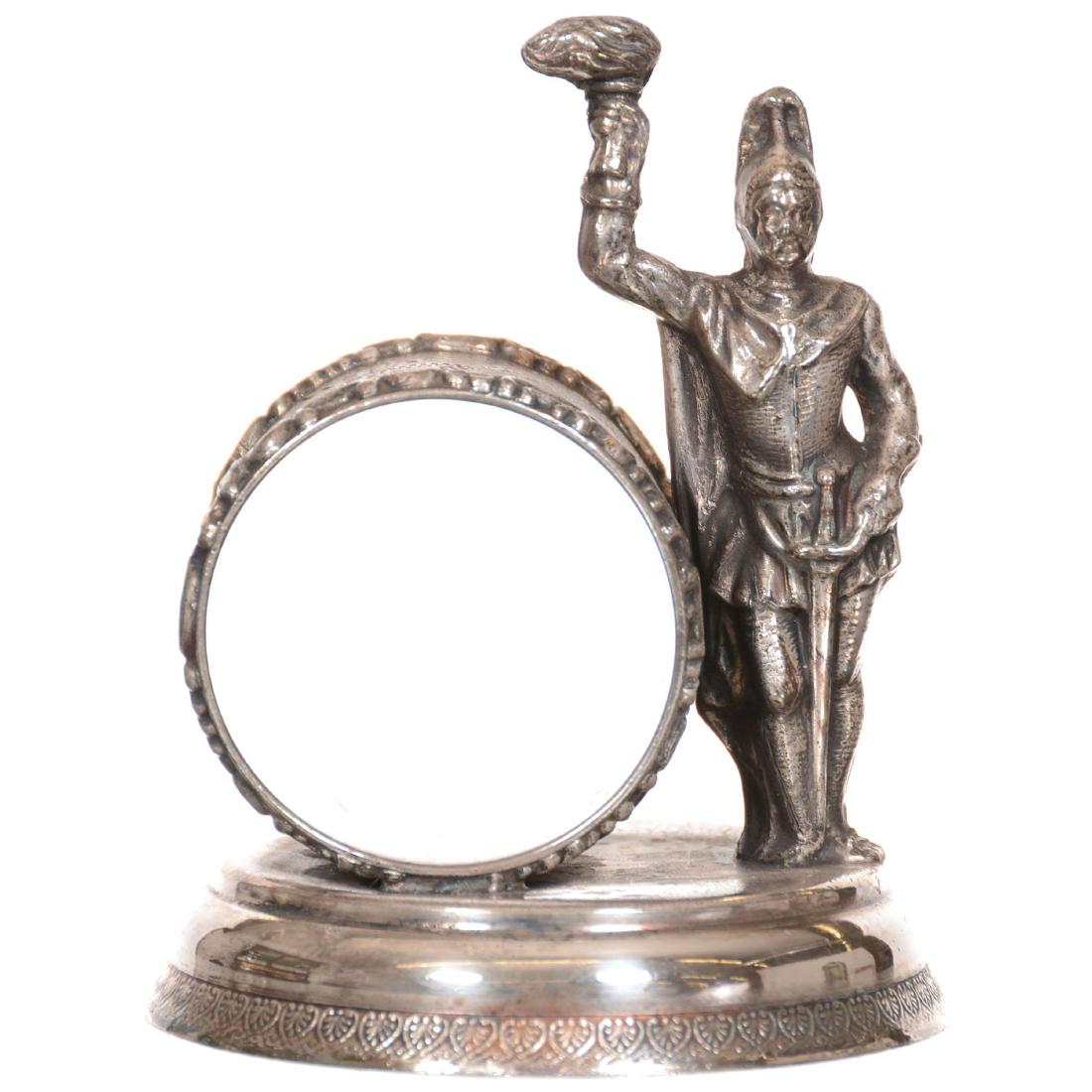 Victorian Silverplate Napkin Ring (1 of 2)