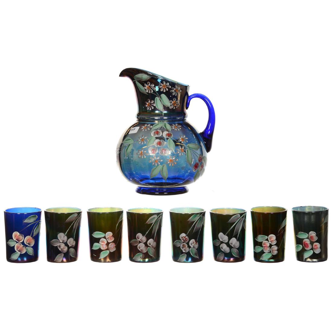 Carnival Glass Water Set by Fenton (1 of 3)