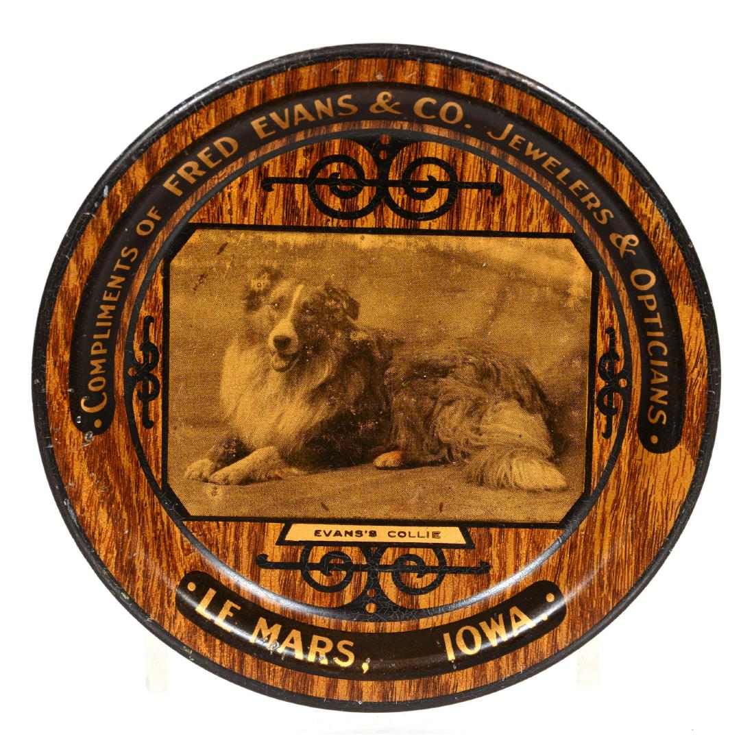 Original Round Advertising Tip Tray (1 of 2)