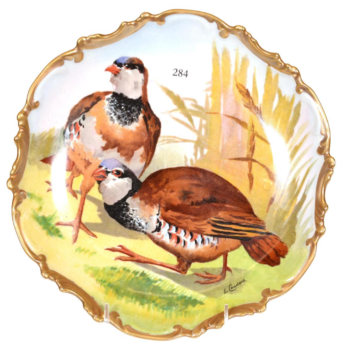 (2) Matching Coronet Limoges Plates (1 of 5)