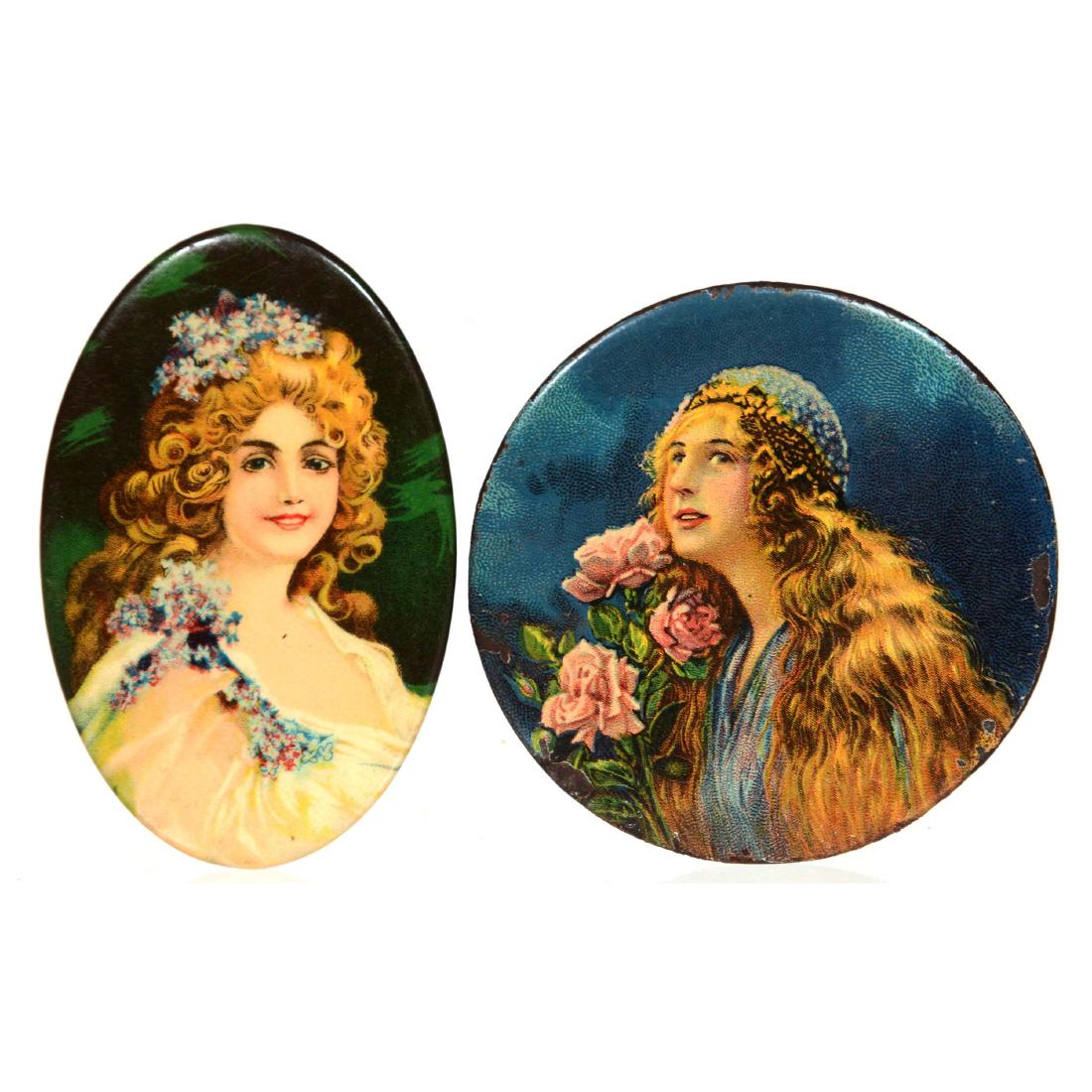 (2) Original Pocket Mirrors (1 of 2)