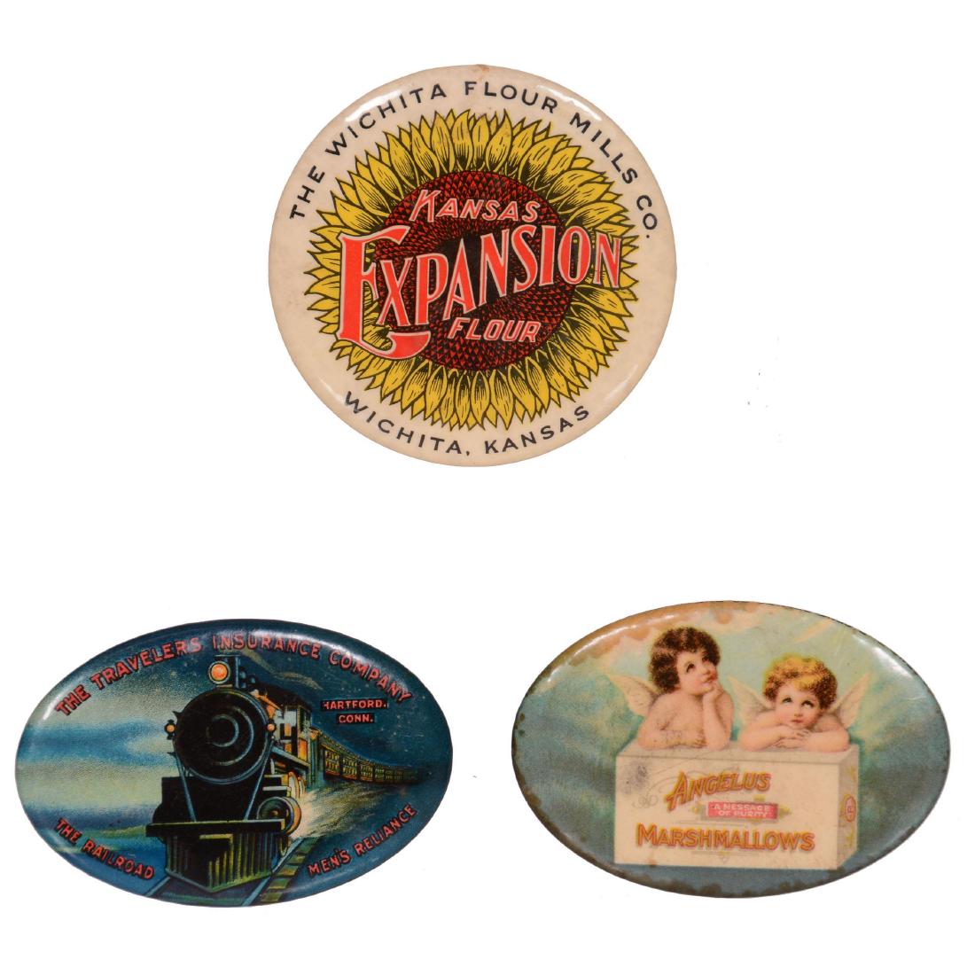 (3) Original Advertising Pocket Mirrors (1 of 4)