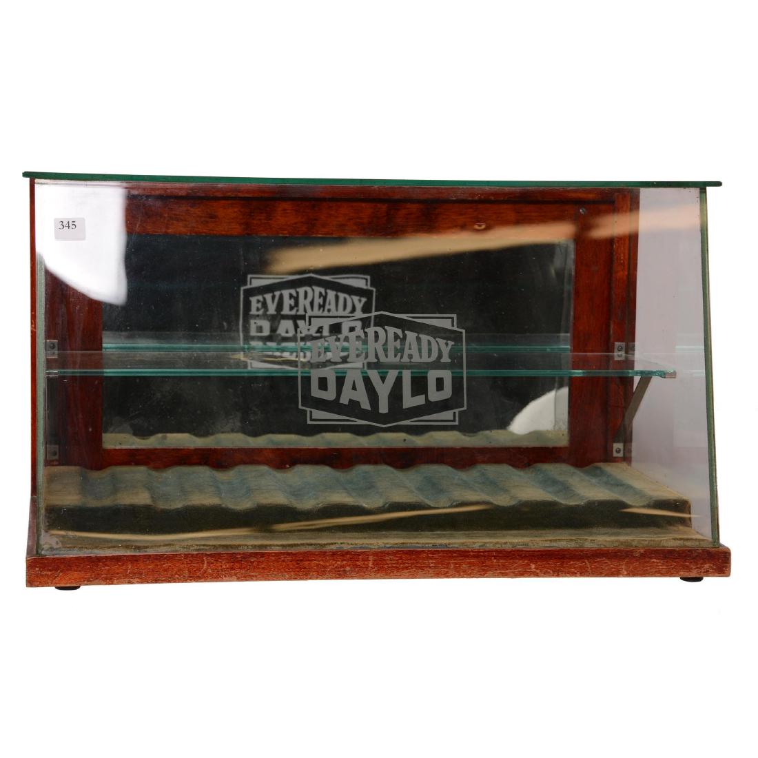 Original Counter Top Display Case Advertising "Eveready (1 of 3)