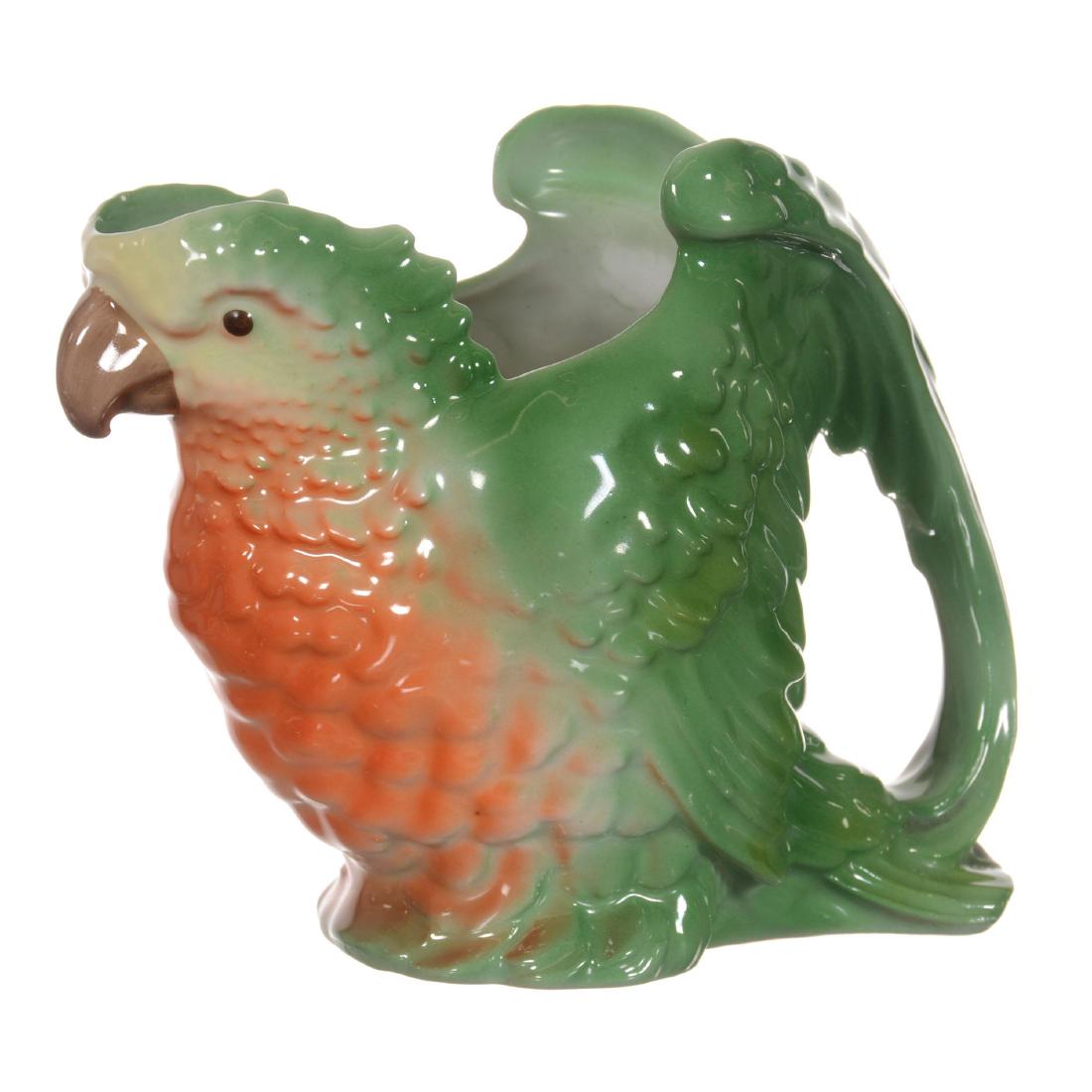 Royal Bayreuth Parakeet Milk Pitcher (1 of 3)