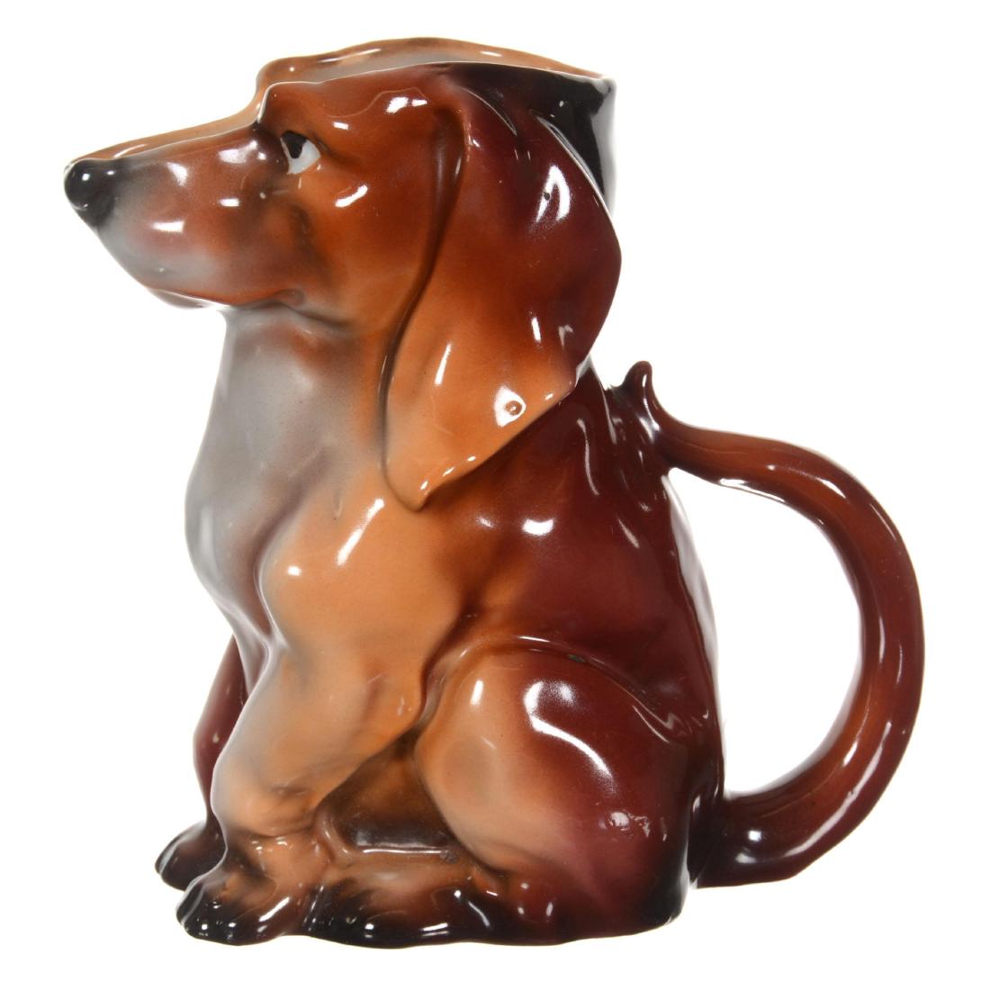 Royal Bayreuth Dachshund Water Pitcher (1 of 3)