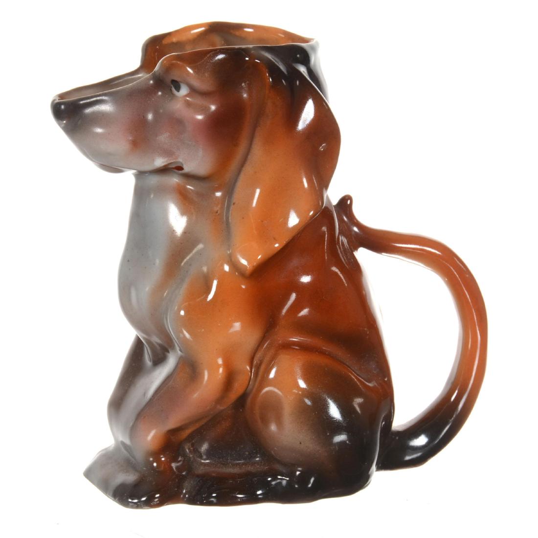 Royal Bayreuth Dachshund Milk Pitcher (1 of 3)
