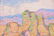 Original Birger Sandzen Oil Painting on Board - 3