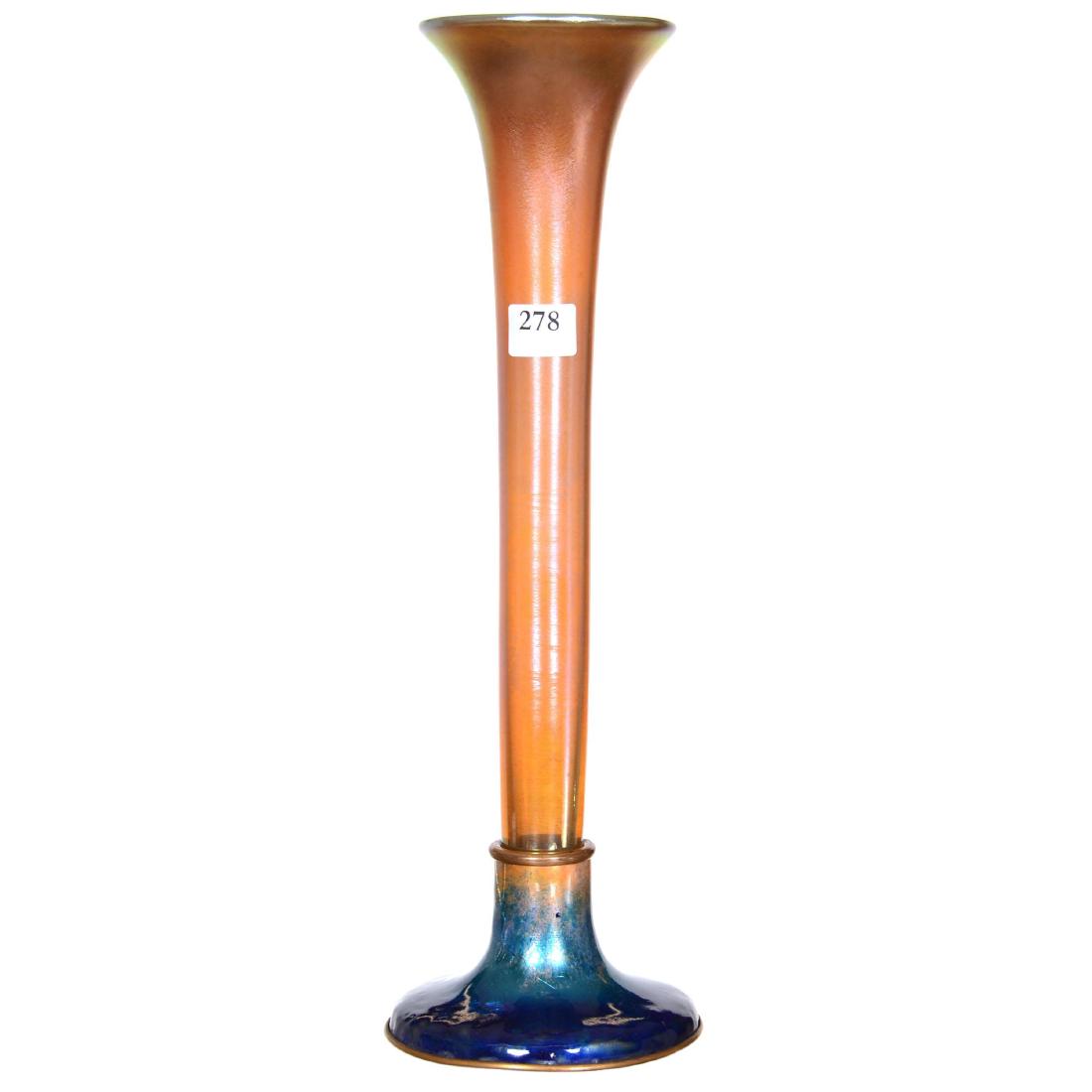 Tiffany Art Glass Vase (1 of 4)