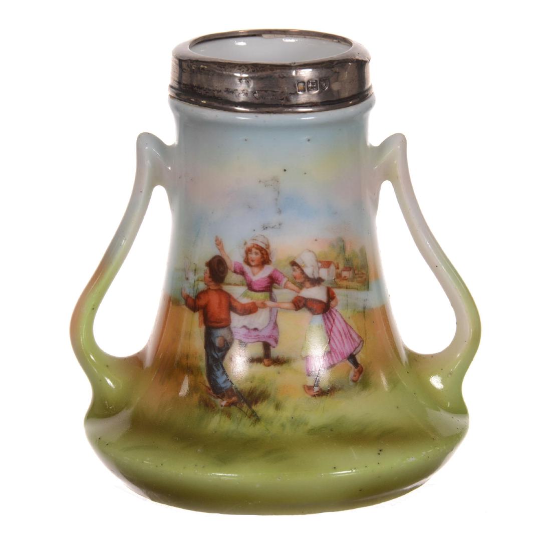 Royal Bayreuth Two-Handled Vase (1 of 2)