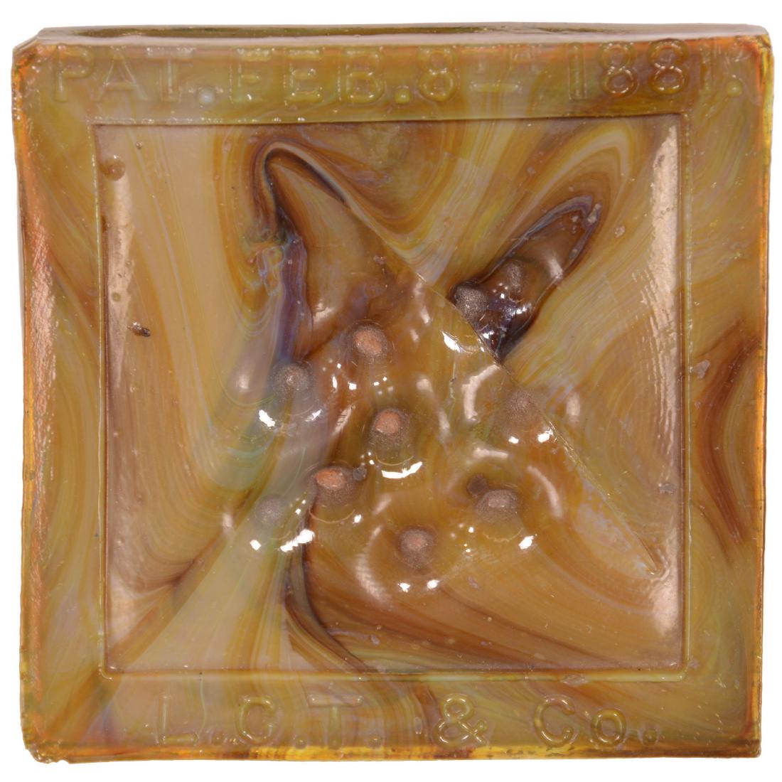 Tiffany Art Glass Tile (1 of 2)