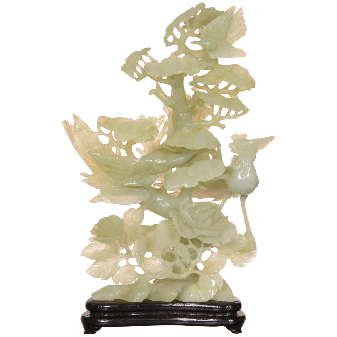 Carved Jade Figural Group (1 of 2)