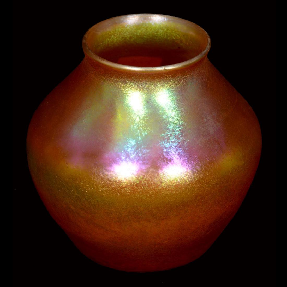 Tiffany Art Glass Vase (1 of 2)