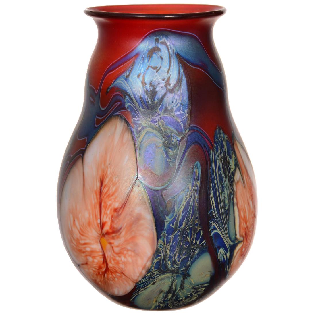 Contemporary Art Glass Vase (1 of 2)