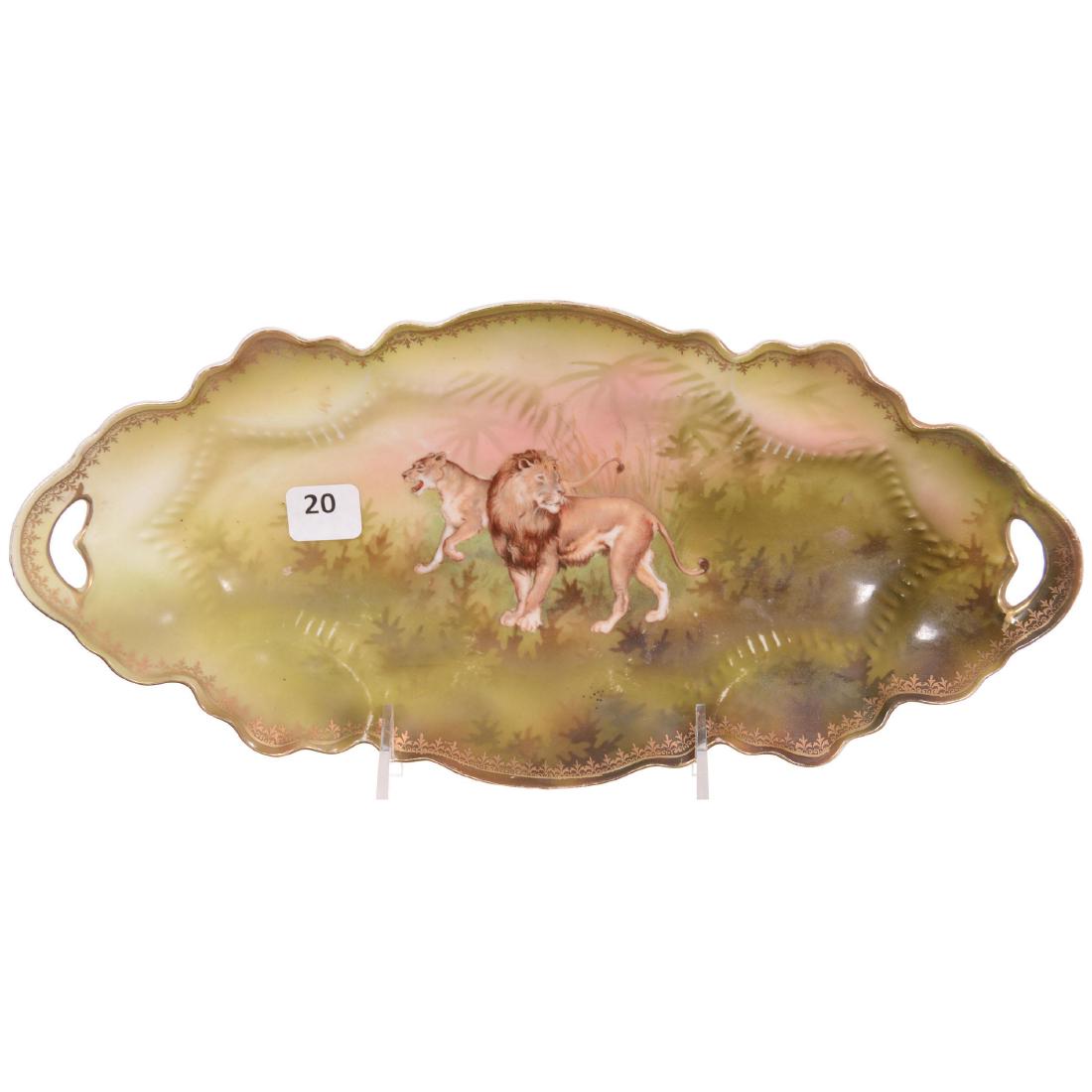 Unmarked R.S. Prussia Celery Tray (1 of 3)