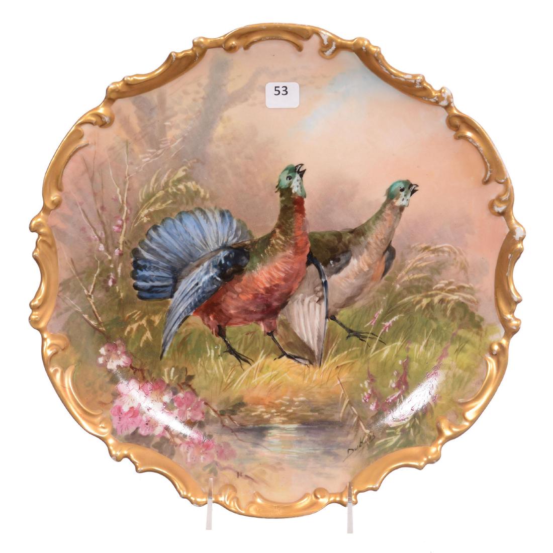 Limoges Round Plaque (1 of 3)