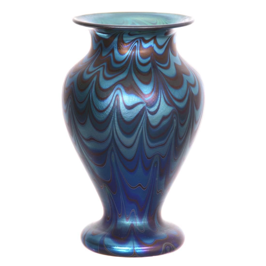 Contemporary Art Glass Vase (1 of 2)