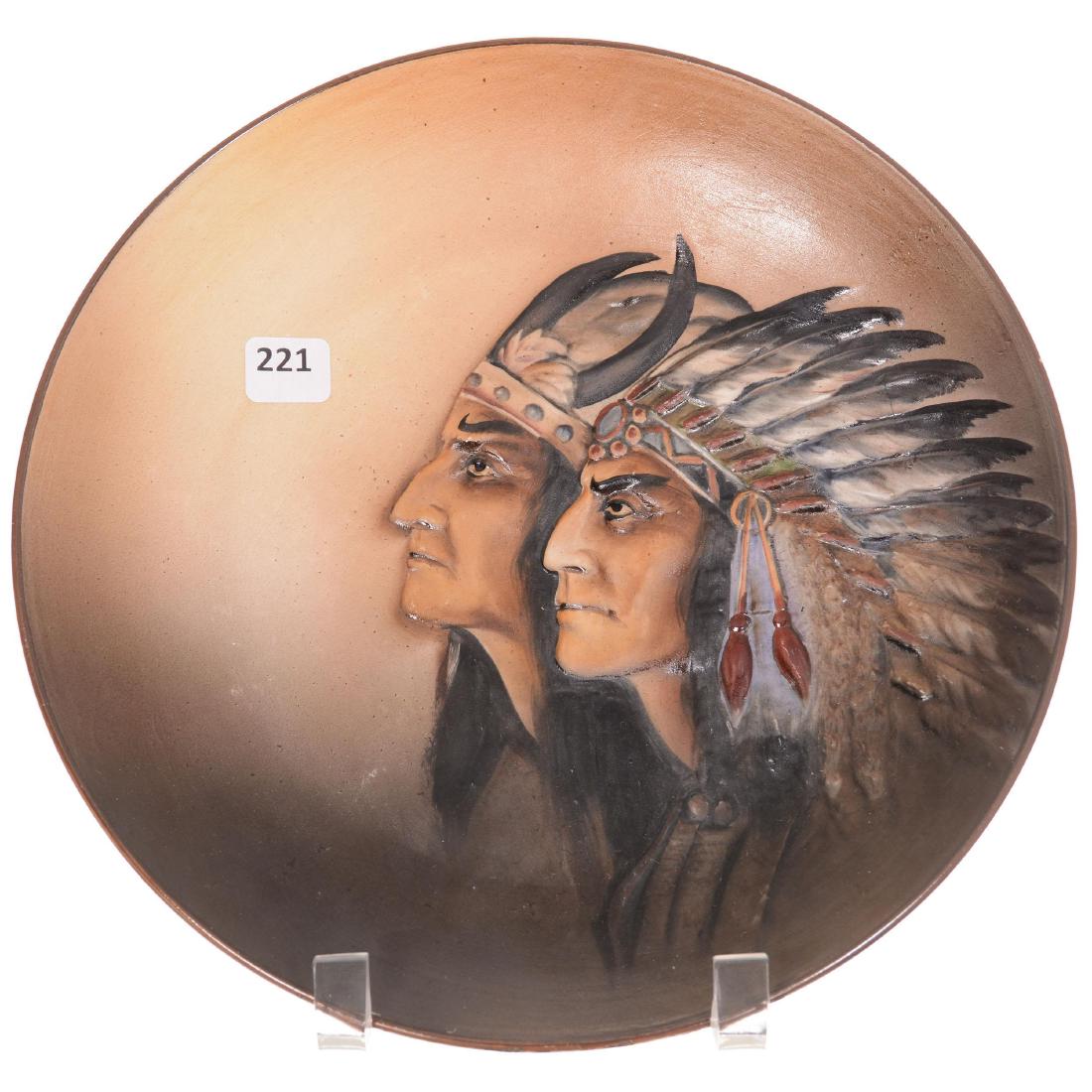 Noritake Blown Mold Plaque (1 of 2)