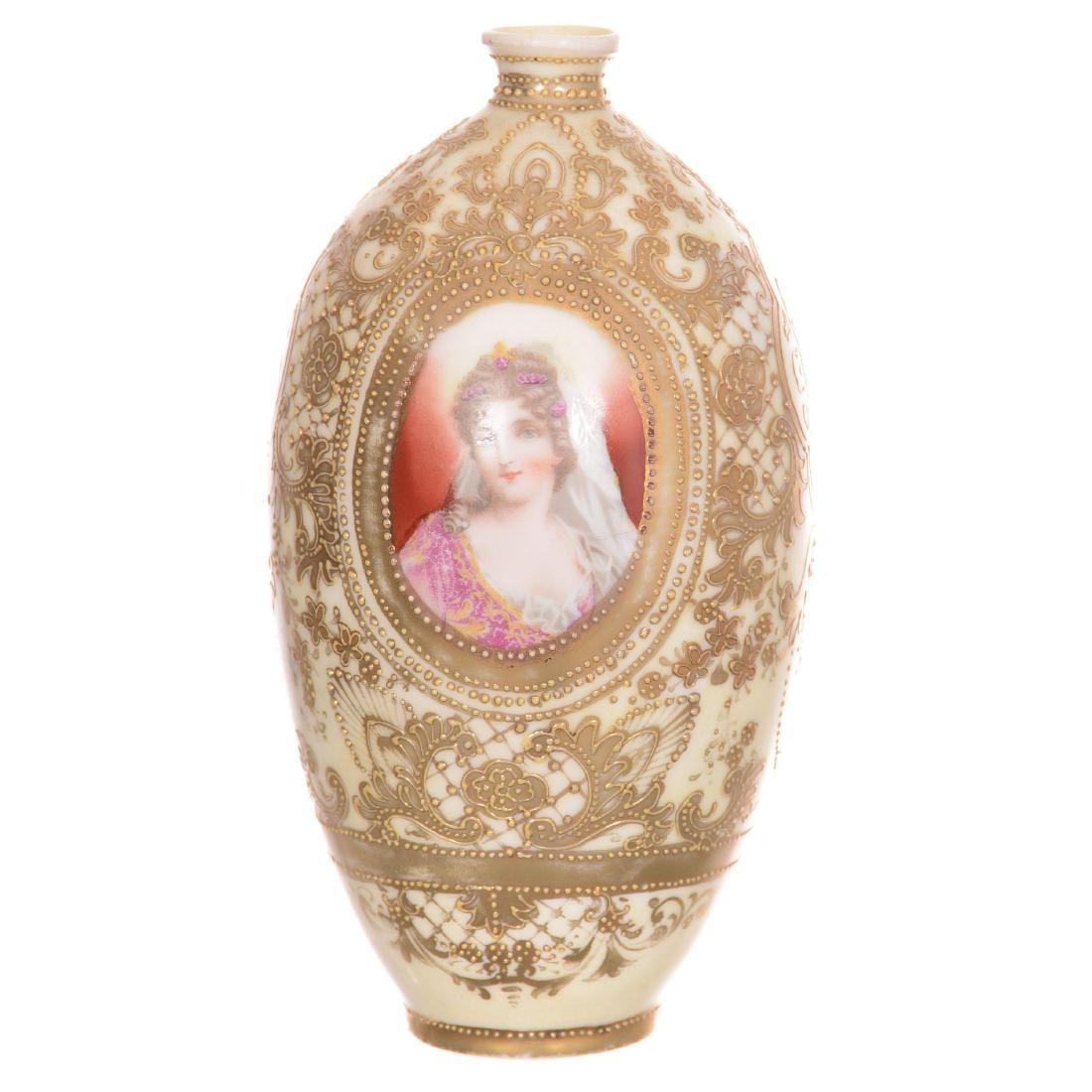 Unmarked Nippon Style Vase (1 of 3)