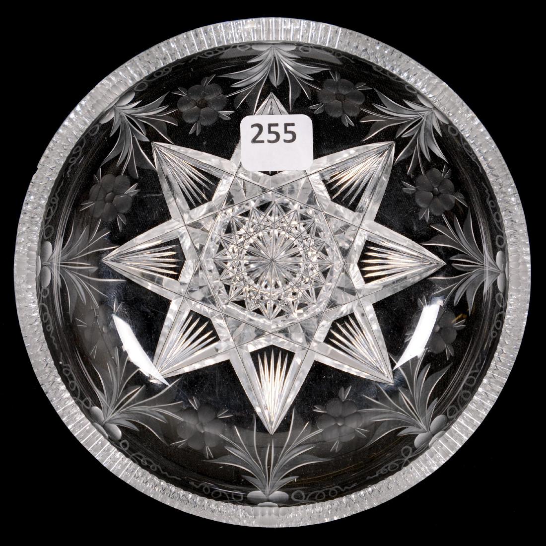 American Brilliant Cut Glass Nappy (1 of 2)