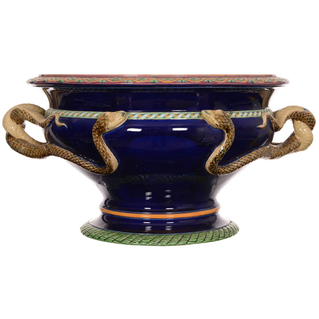 Large Minton Majolica Planter/Jardiniere (1 of 5)