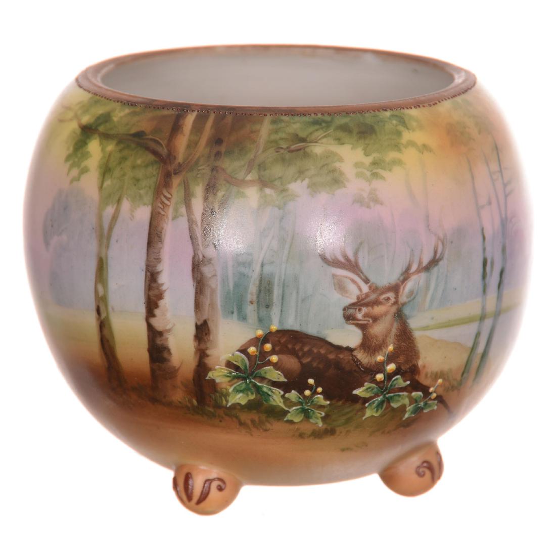 Nippon Footed Ball Vase (1 of 2)