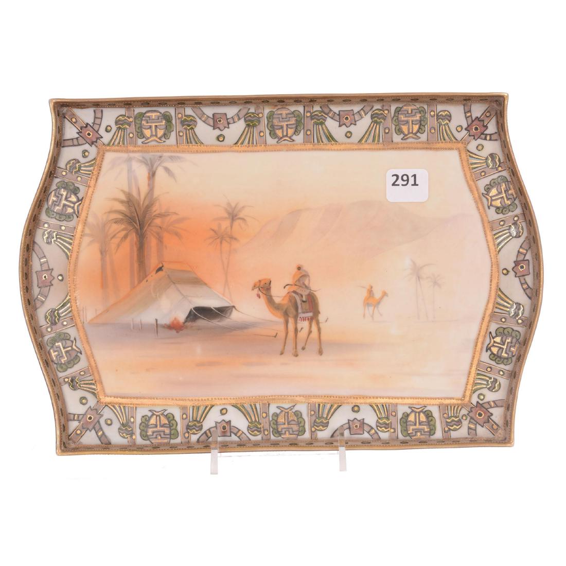 Nippon Dresser Tray/Plaque (1 of 2)