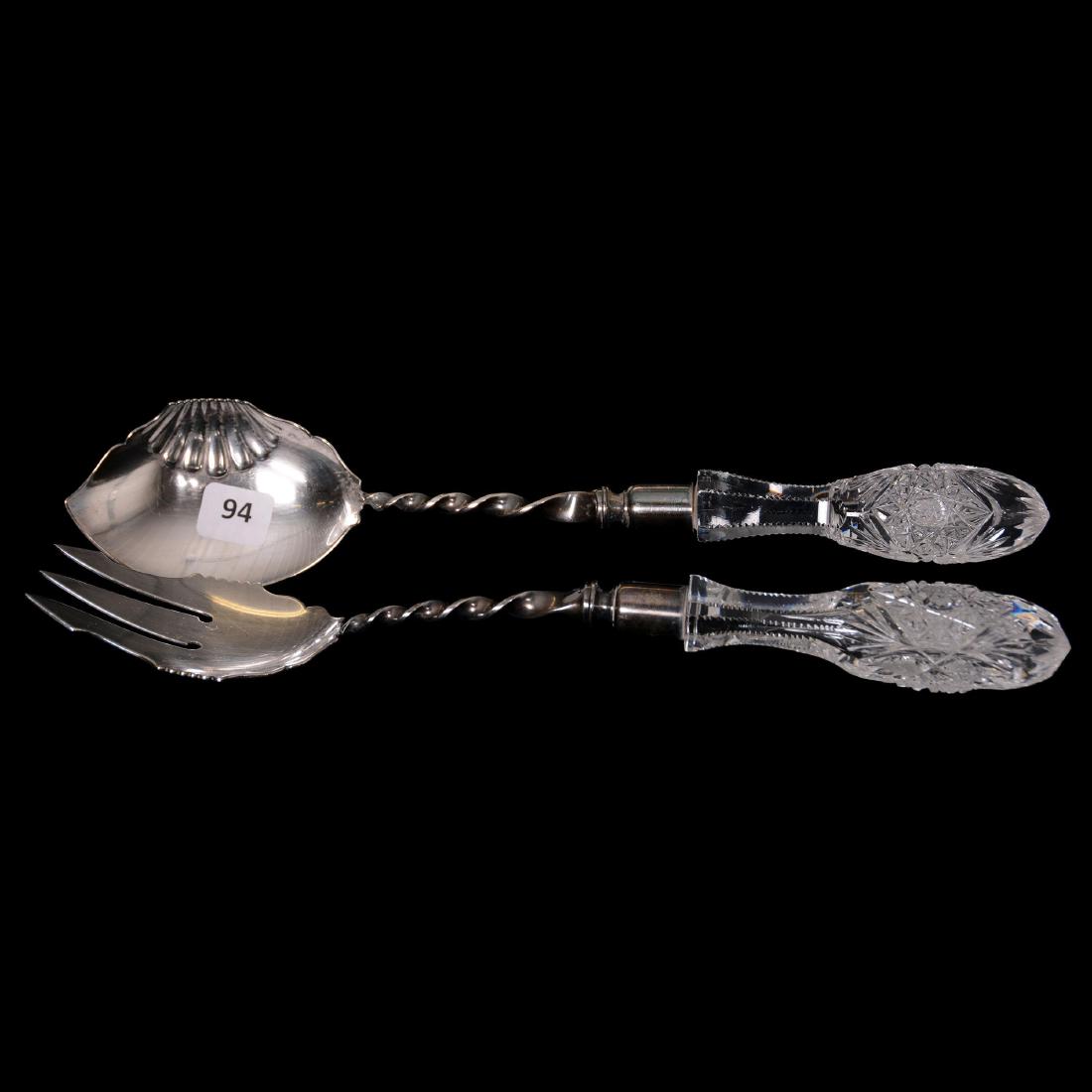 Salad Fork and Spoon Set - ABCG (1 of 3)