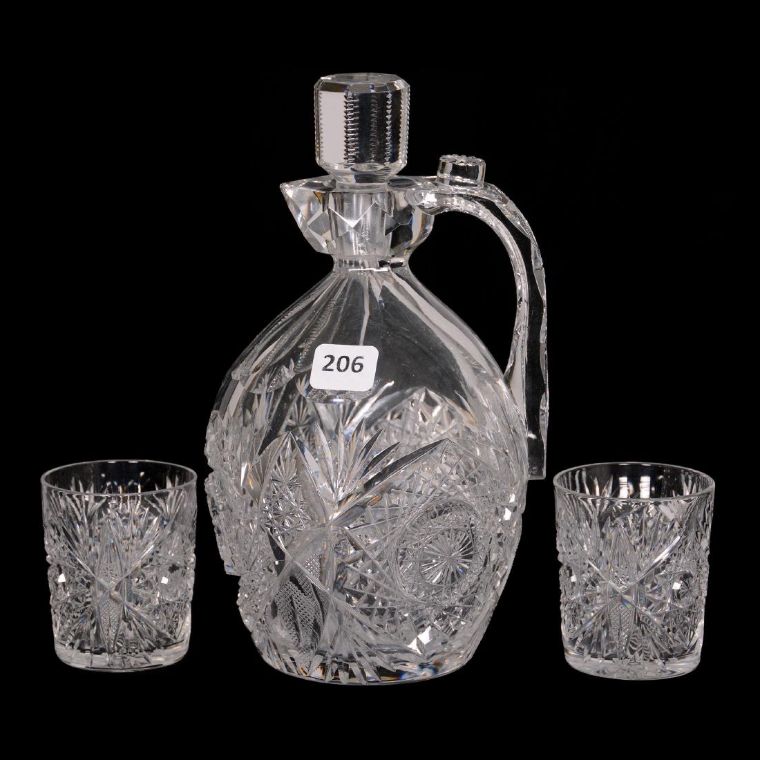 Whiskey Jug and (2) Shot Glasses - ABCG (1 of 3)