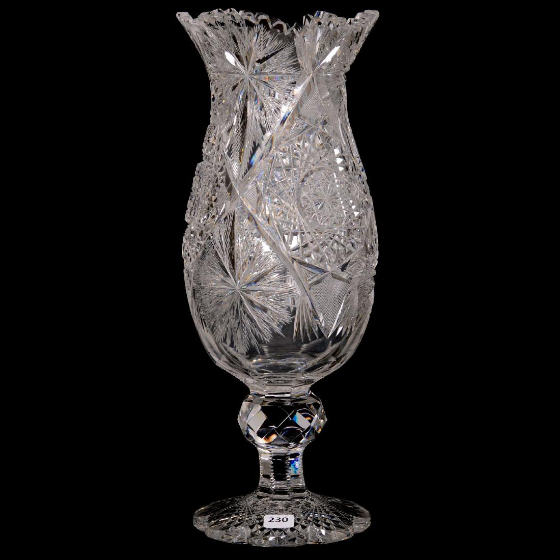 Large Pedestal Vase - ABCG (1 of 6)