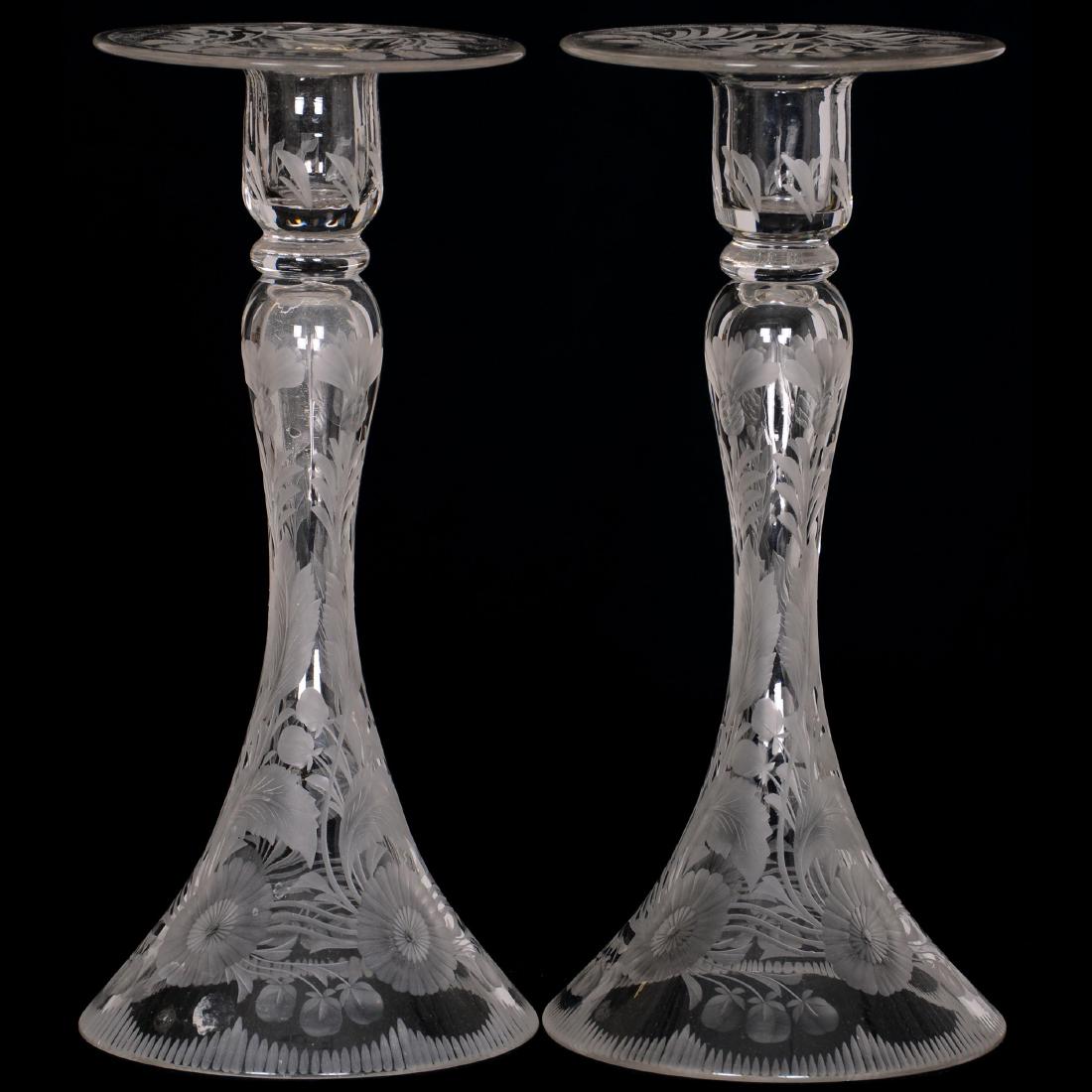 Pair Reversible Candle Holders - ABCG (1 of 2)