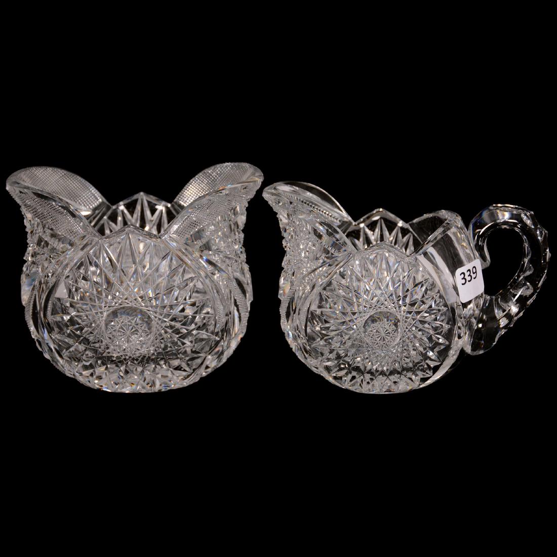 Oval Creamer and Sugar Set - ABCG (1 of 2)