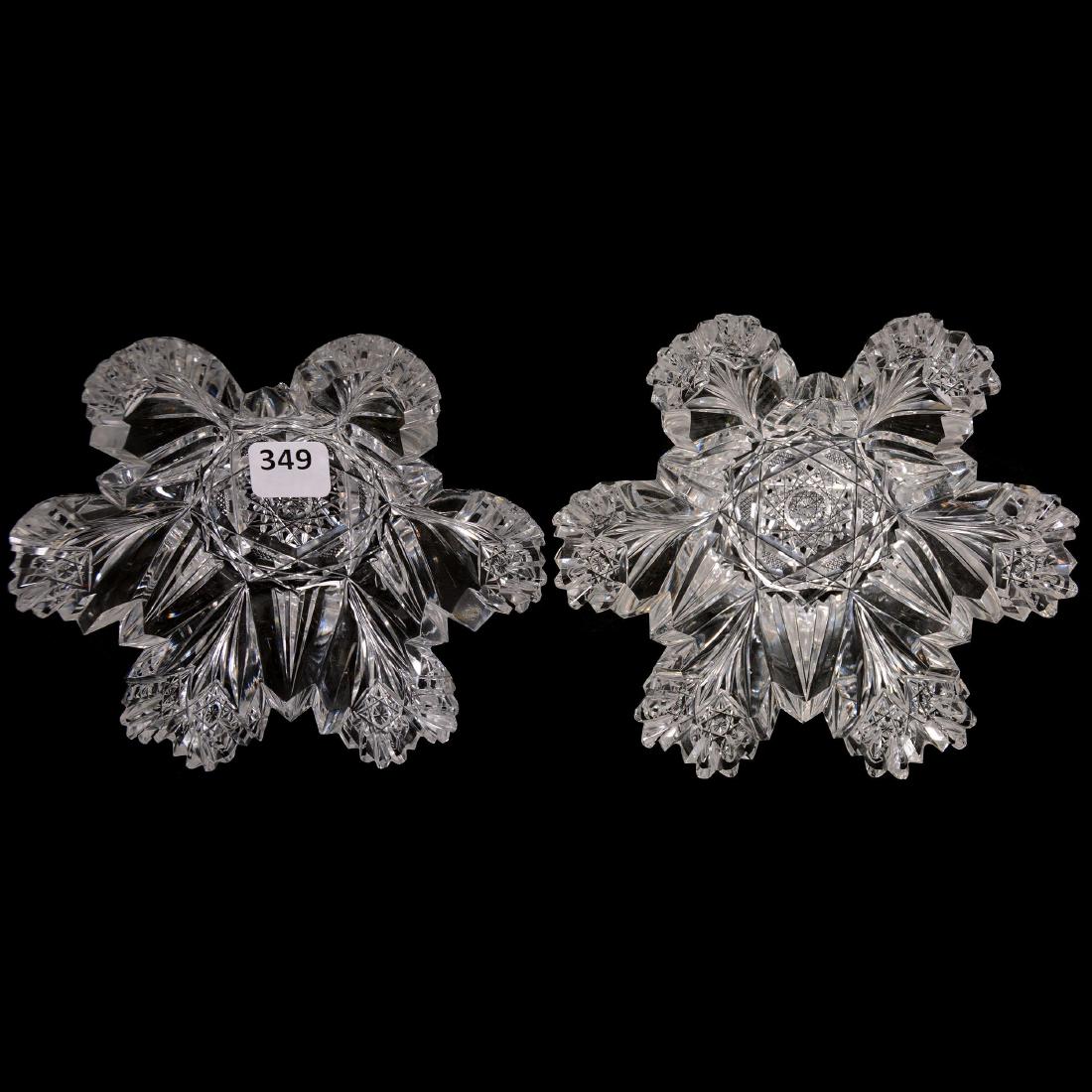 (2) Blown Mold Bowls - ABCG (1 of 4)