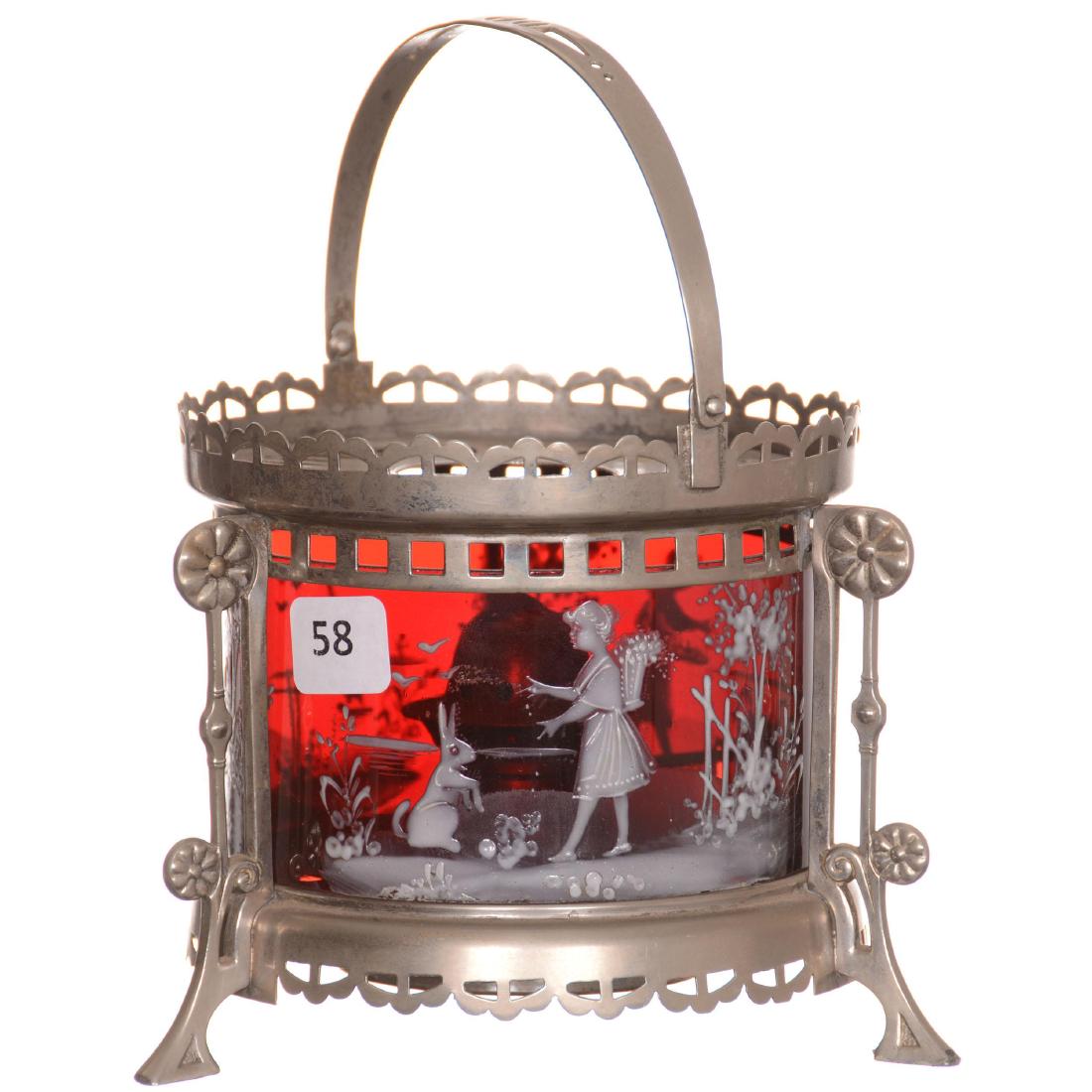 Art Glass Tea Warmer (1 of 4)