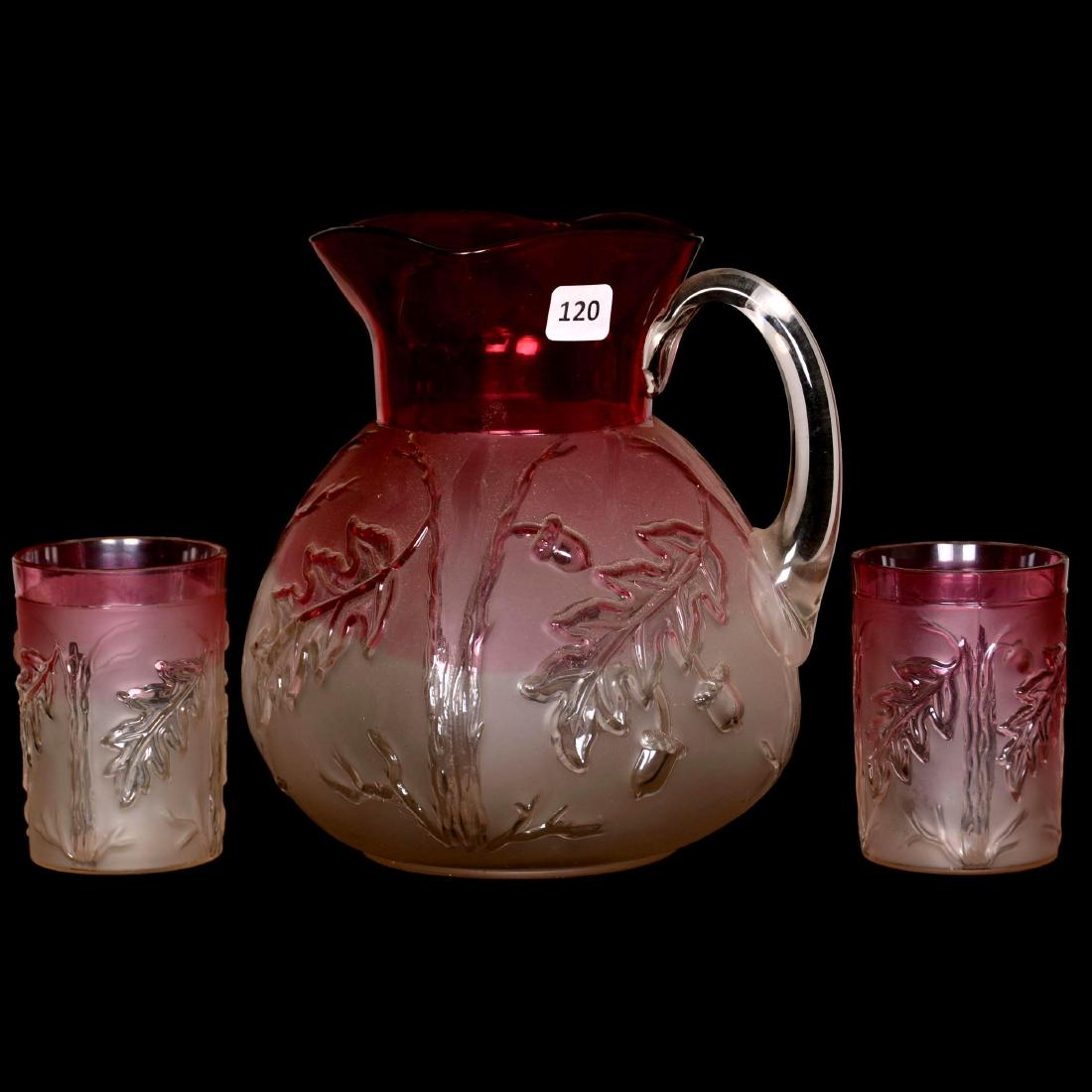 Frosted Rubina Waterset (1 of 1)