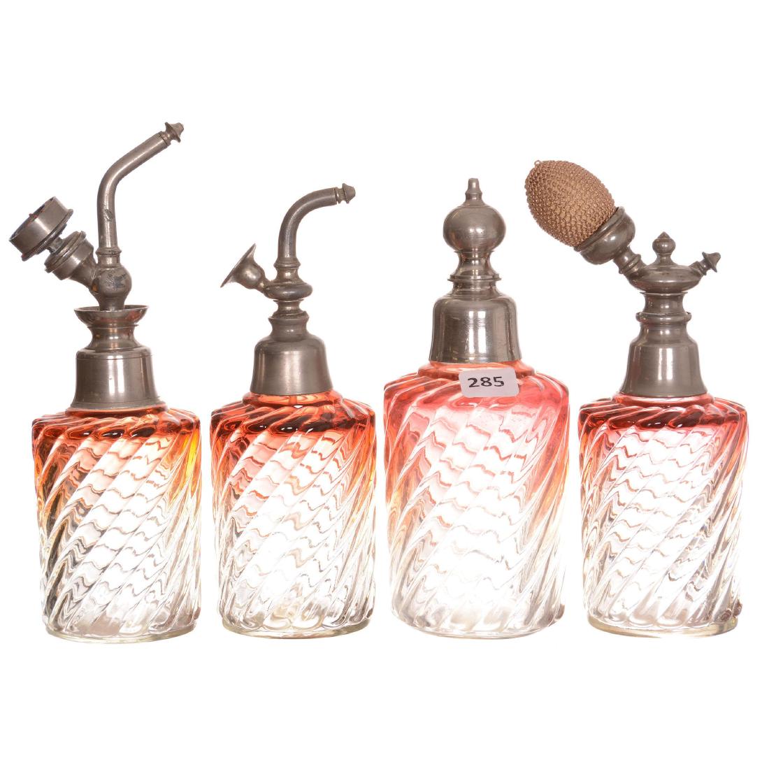 (4) Baccarat Rose Tiente atomizers (1 of 1)
