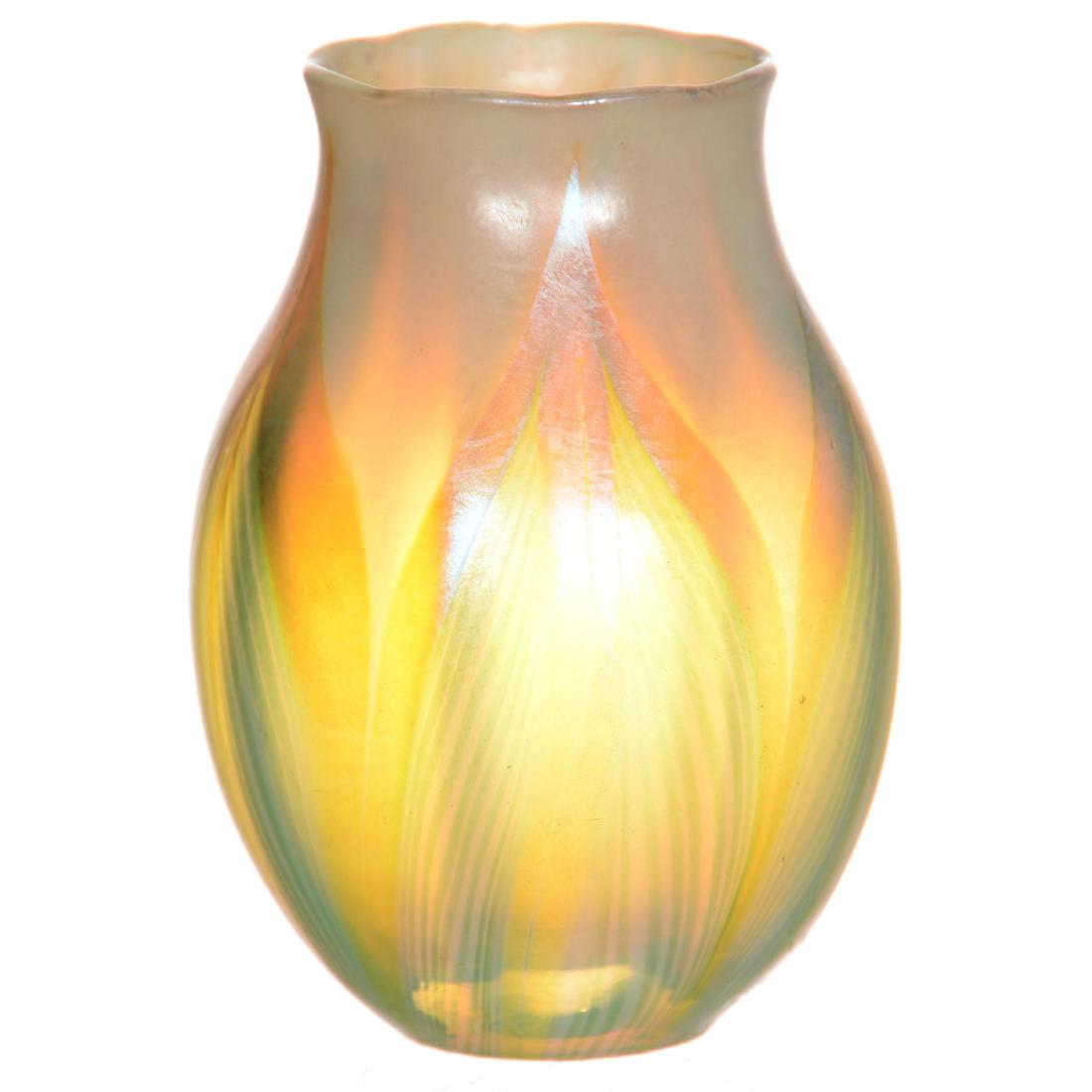 Signed Tiffany Lily Lamp Shade (1 of 2)