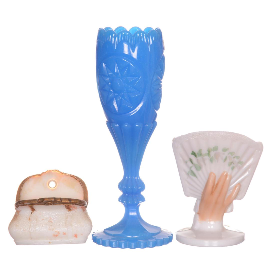 (3) Milk Glass Items (1 of 1)