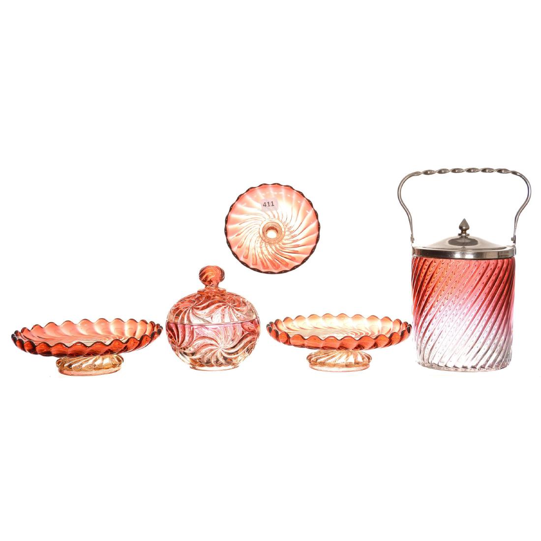 (5) Baccarat Swirl Items (1 of 1)