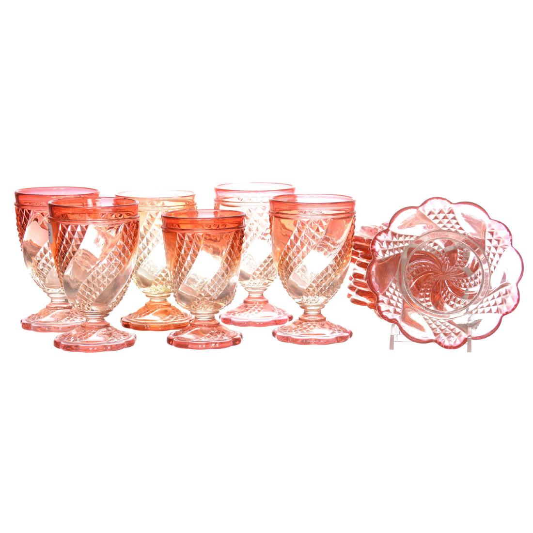 (15) Baccarat Rose Tiente Items (1 of 1)