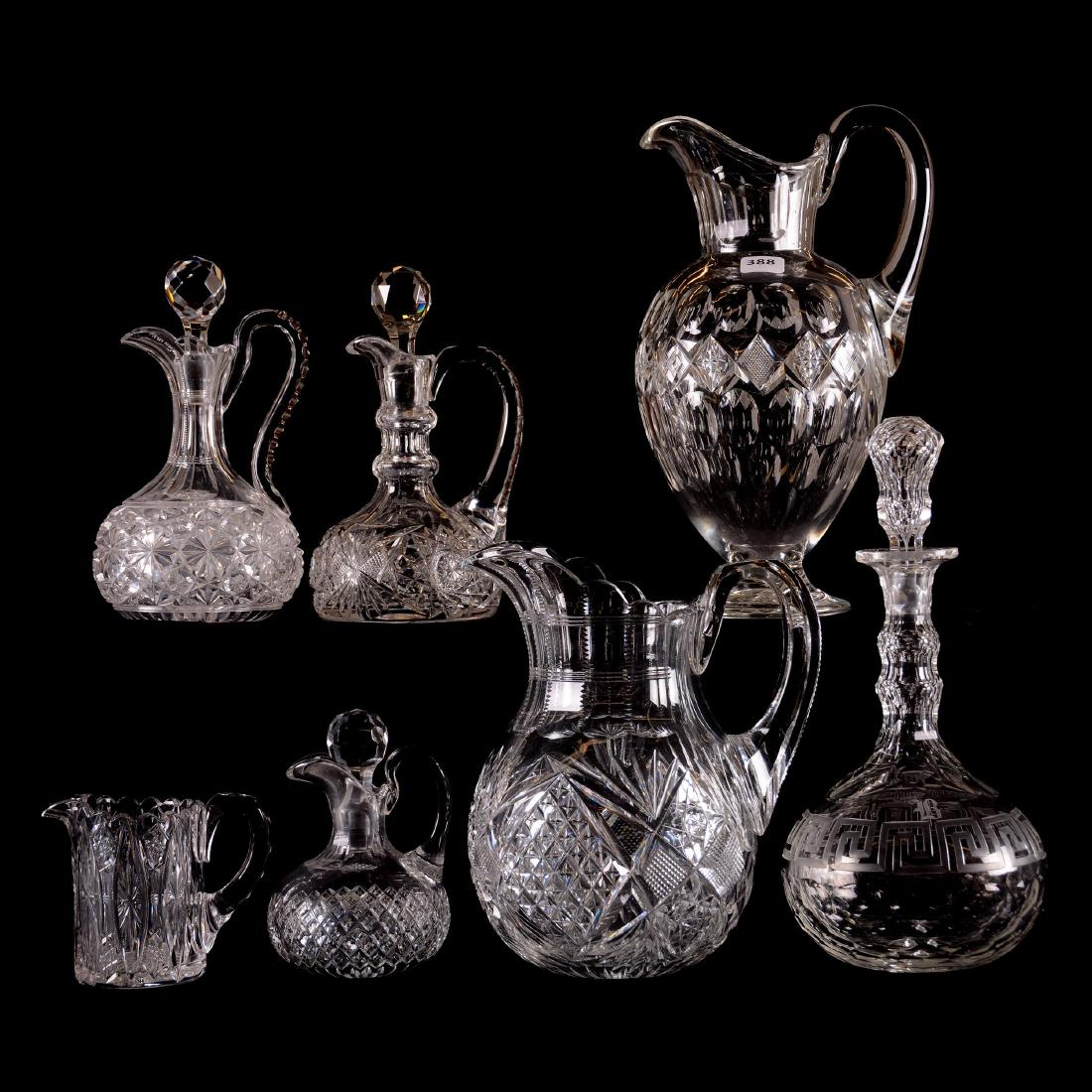 (7) Assorted Pitchers & Cruets - BPCG (1 of 3)