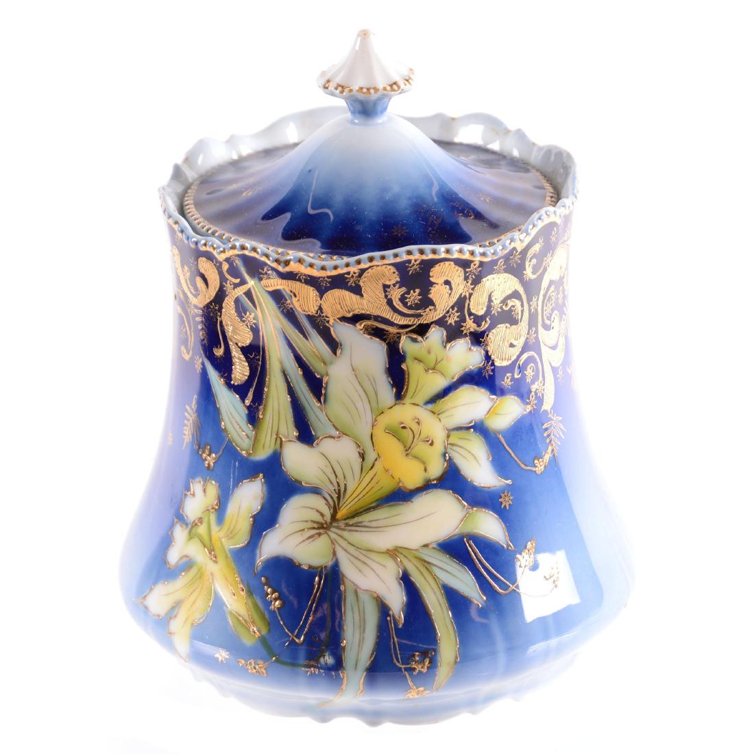 Cracker Jar - Marked Saxe Altenburg (1 of 4)