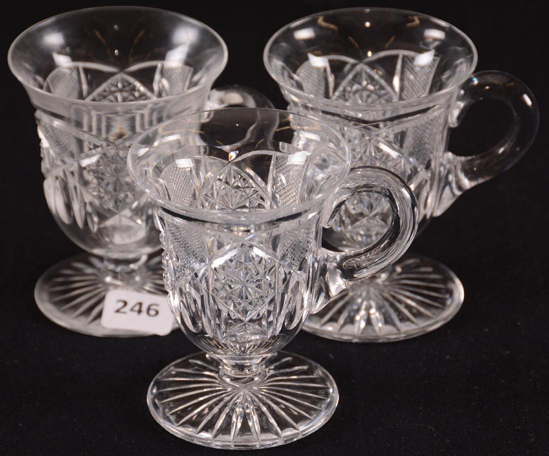 (3) Pedestal Punch Cups - BPCG (1 of 1)