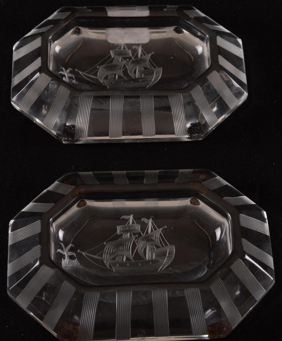 (2) Ashtrays - BPCG (1 of 3)
