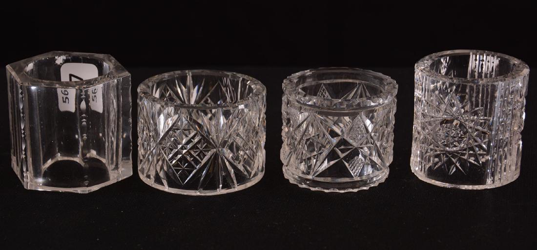 (4) Assorted Napkin Rings - BPCG (1 of 2)