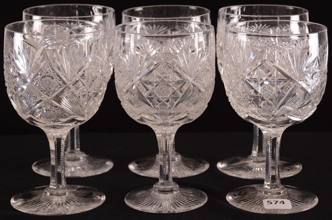 (6) Water Goblets - BPCG (1 of 2)